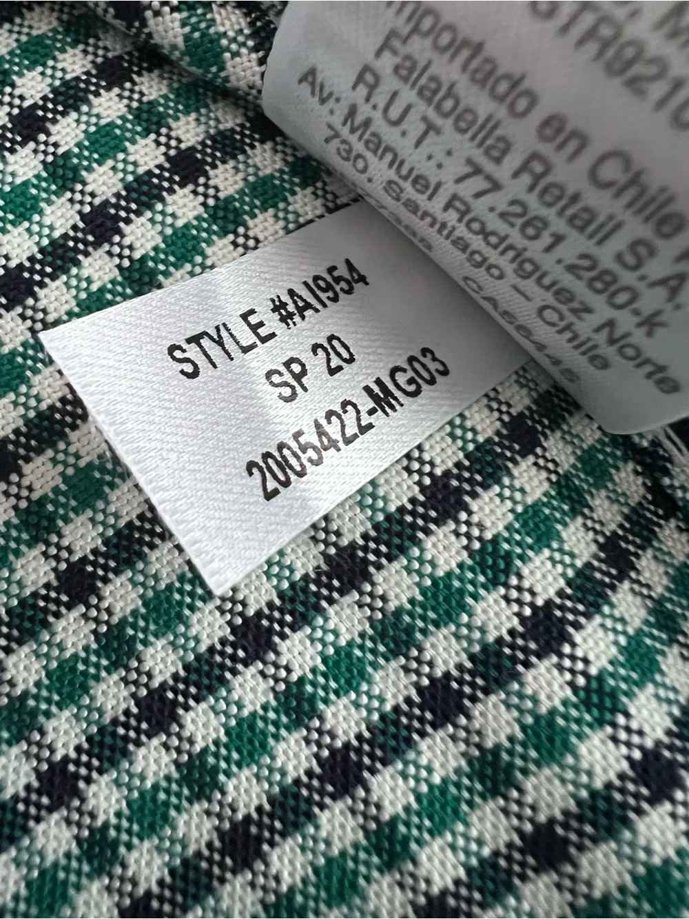 J Crew Slim Oxford Shirt OCBD Large Pima Cotton Micro Gingham Check Preppy